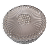 Plafonnier rond en verre