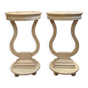 Paire de sellettes / - tables