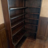 Art Deco corner bookcase