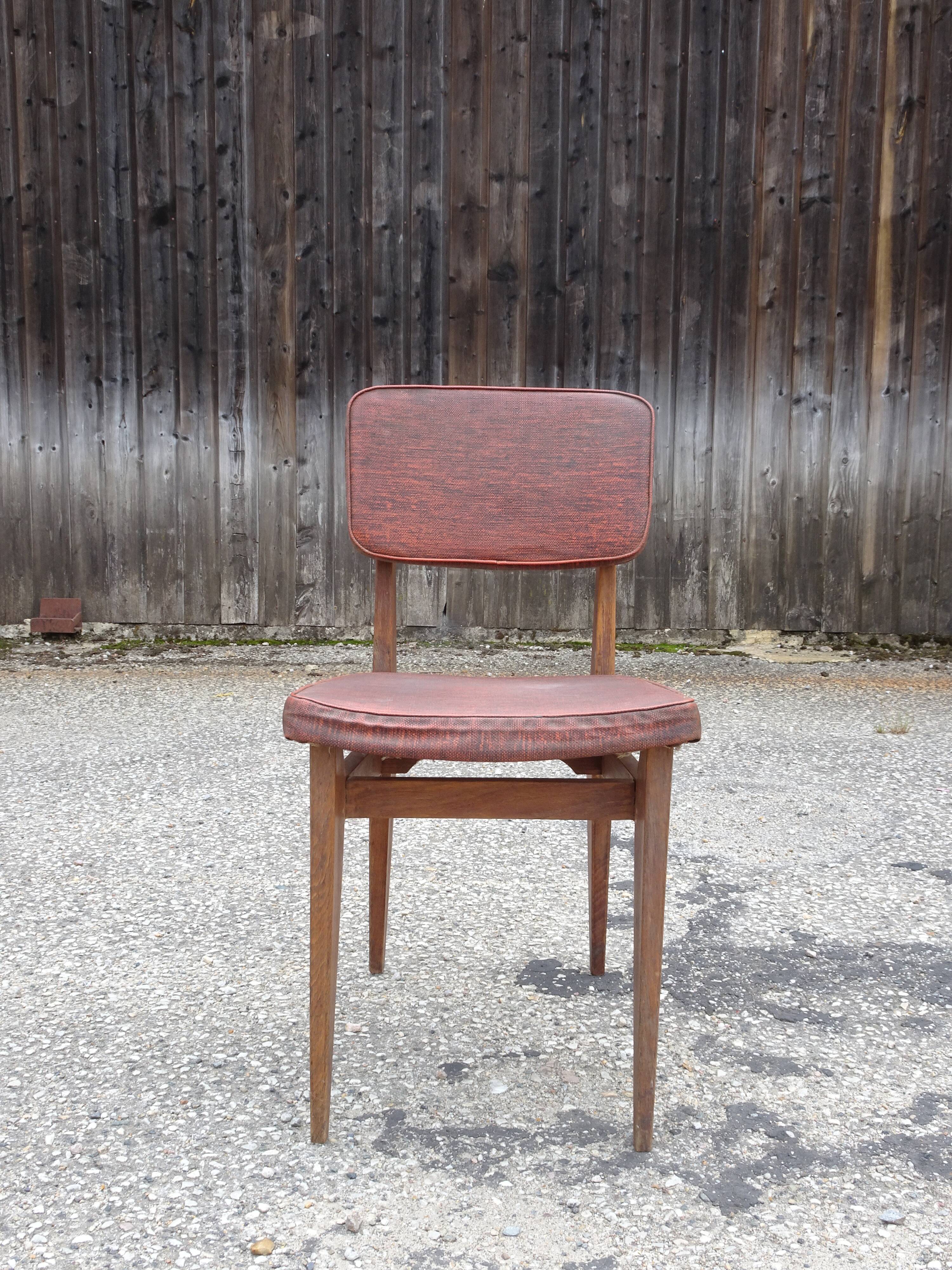 Chair model CA by Marcel Gascoin published by SICAM then ARHEC, 1951.