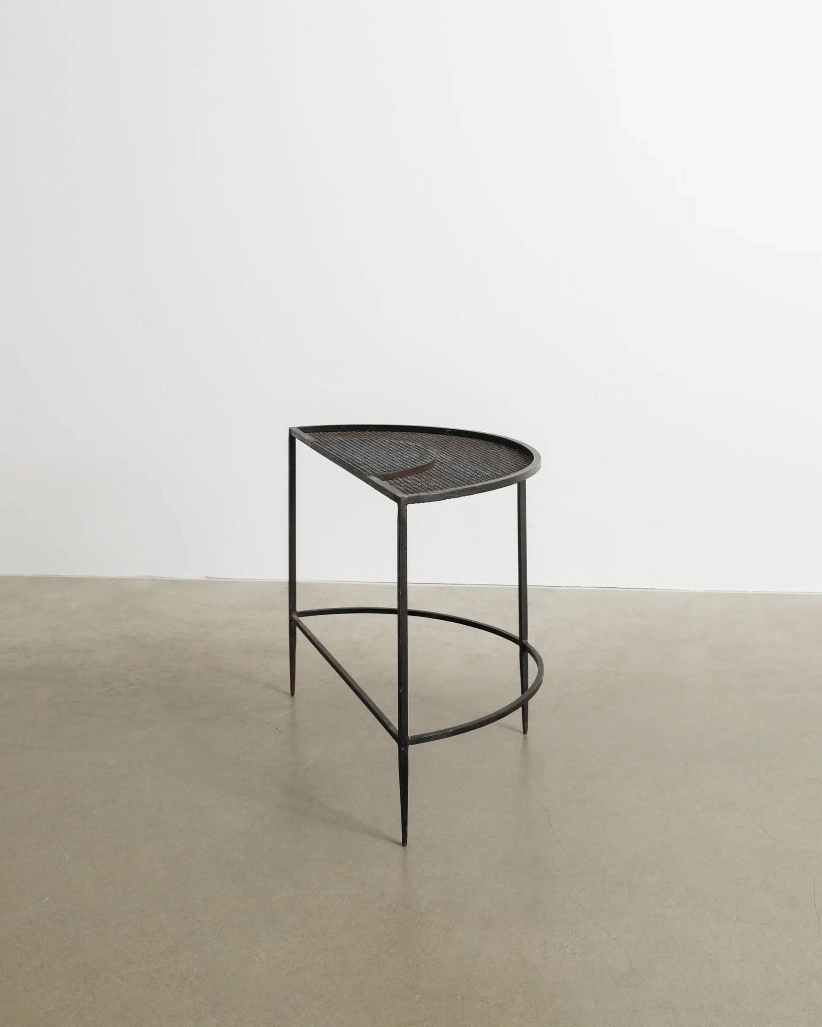 Decorative French Mid Century Side Console Table by Mathieu Matégot, 1950s