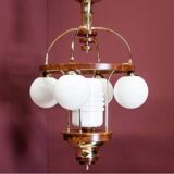 Art Deco chandelier, Poland, 1940s