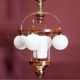 Art Deco chandelier, Poland, 1940s