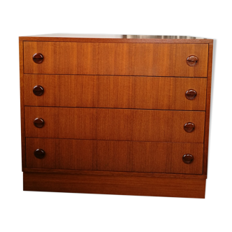 Scandinavian style teak dresser