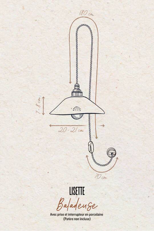LISETTE - Red terracotta - Portable lamp