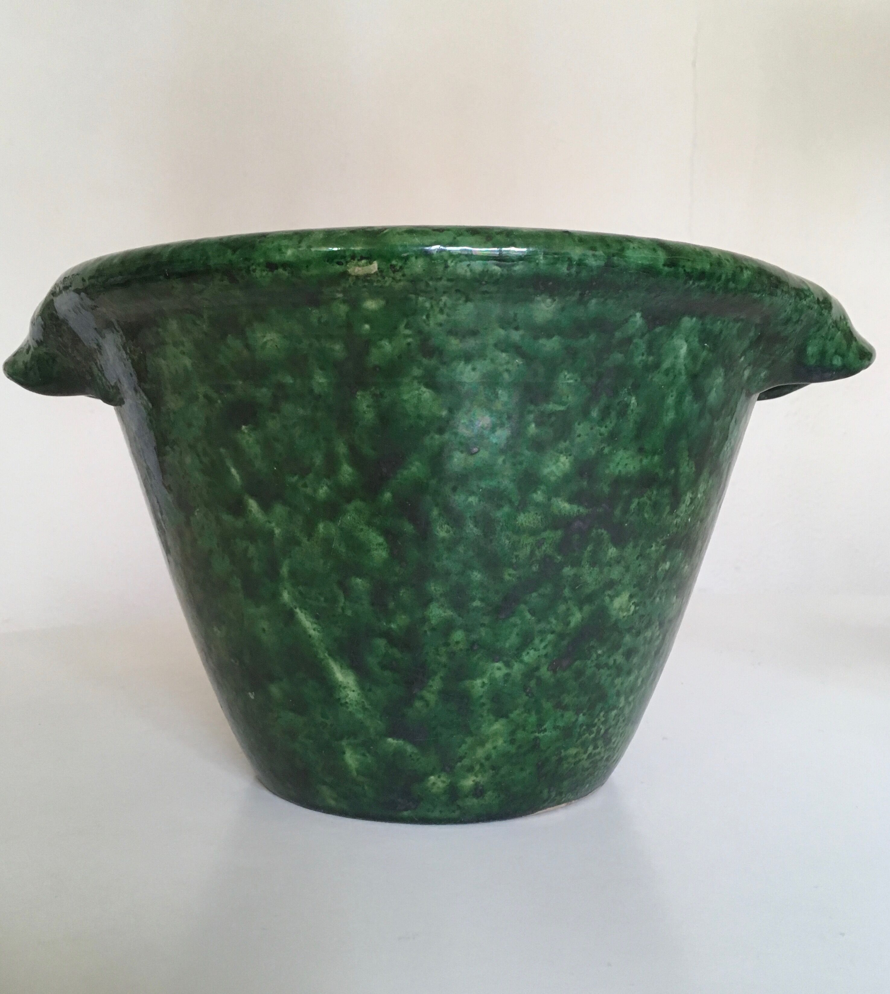 Foucard Jourdan Vallauris 60s varnished salad bowl