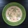 Oriental hollow dish with floral decoration