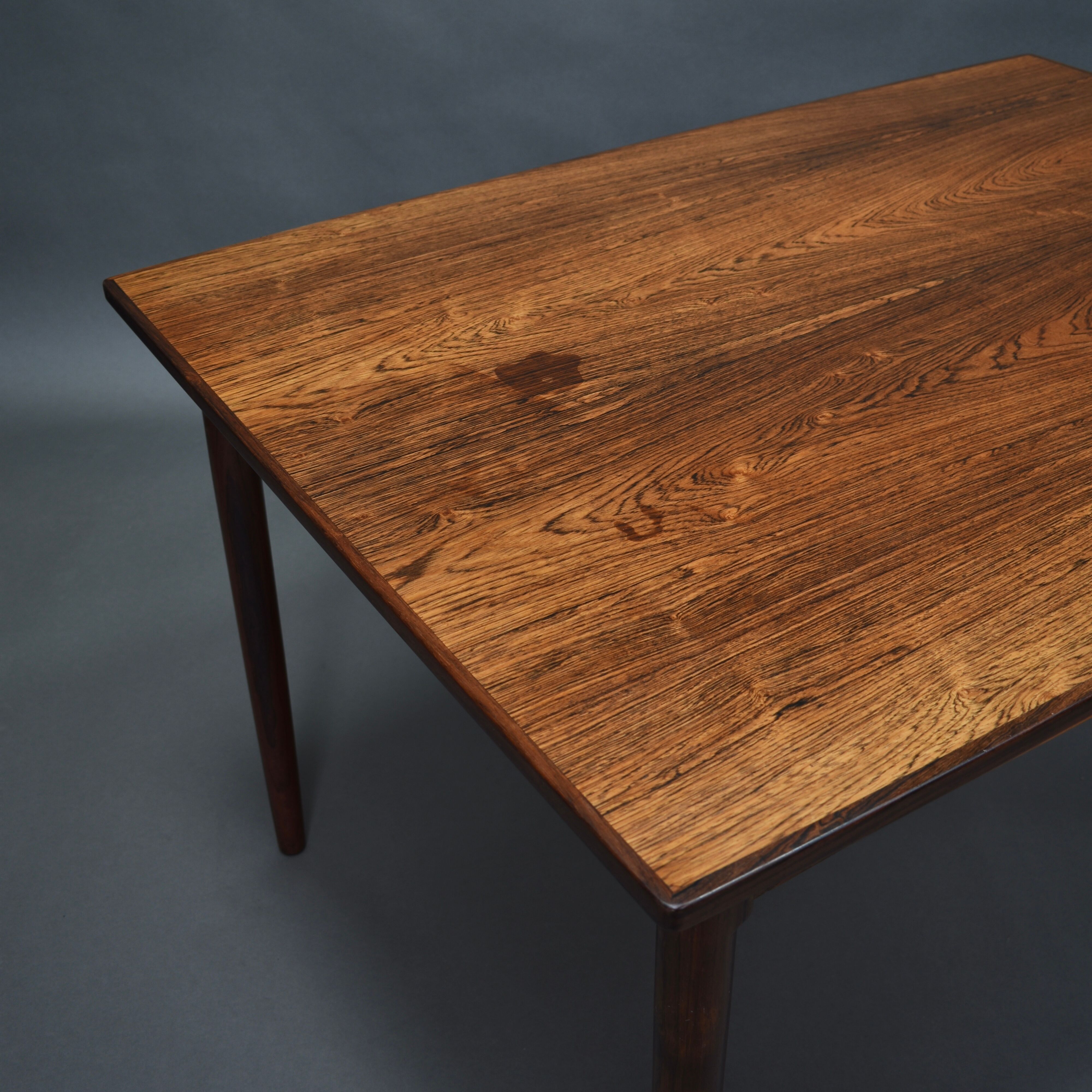 Brazilian rosewood extendable dining table by Niels O. Møller, Denmark – circa 1950