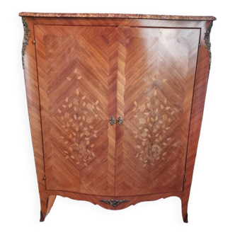 Antique rosewood chest of drawers