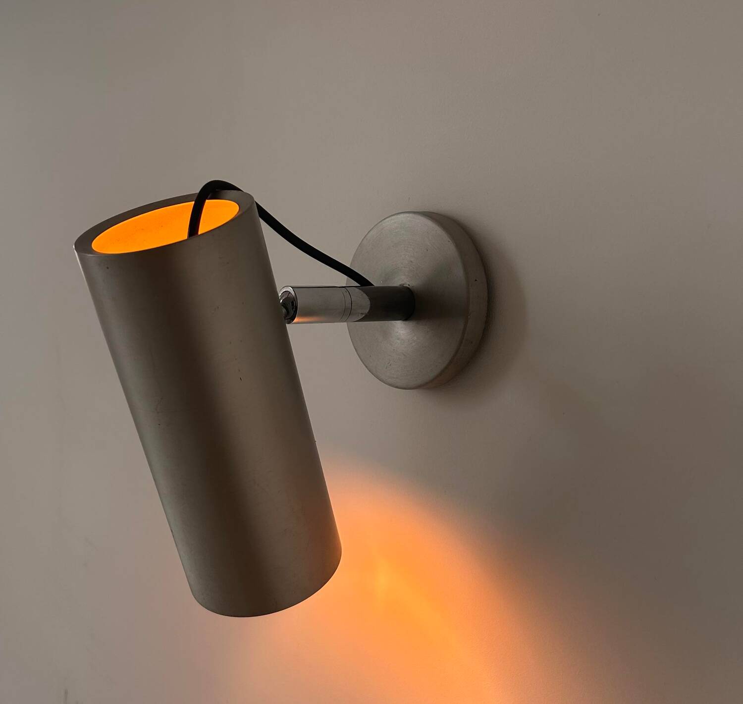 Vintage adjustable wall light, France 1970s