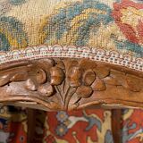 Pair of Louis XV period armchairs