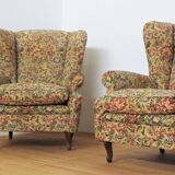 Baroque armchairs and sofa, 1950s, set of 3