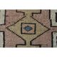 Vintage Turkish Oushak Handmade Wool Cotton Red Area Rug 150x218