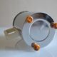 WMF Bauscher Weiden Germany 1930 Art Deco Bauhaus Teapot 1 liter