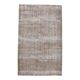 5x8 brunt orange floral vintage rug, 151x244cm