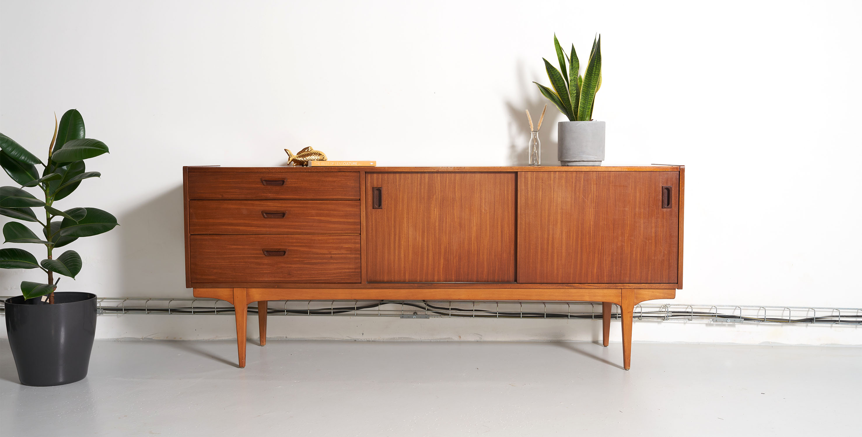 Nathan's vintage Scandinavian style enfilade