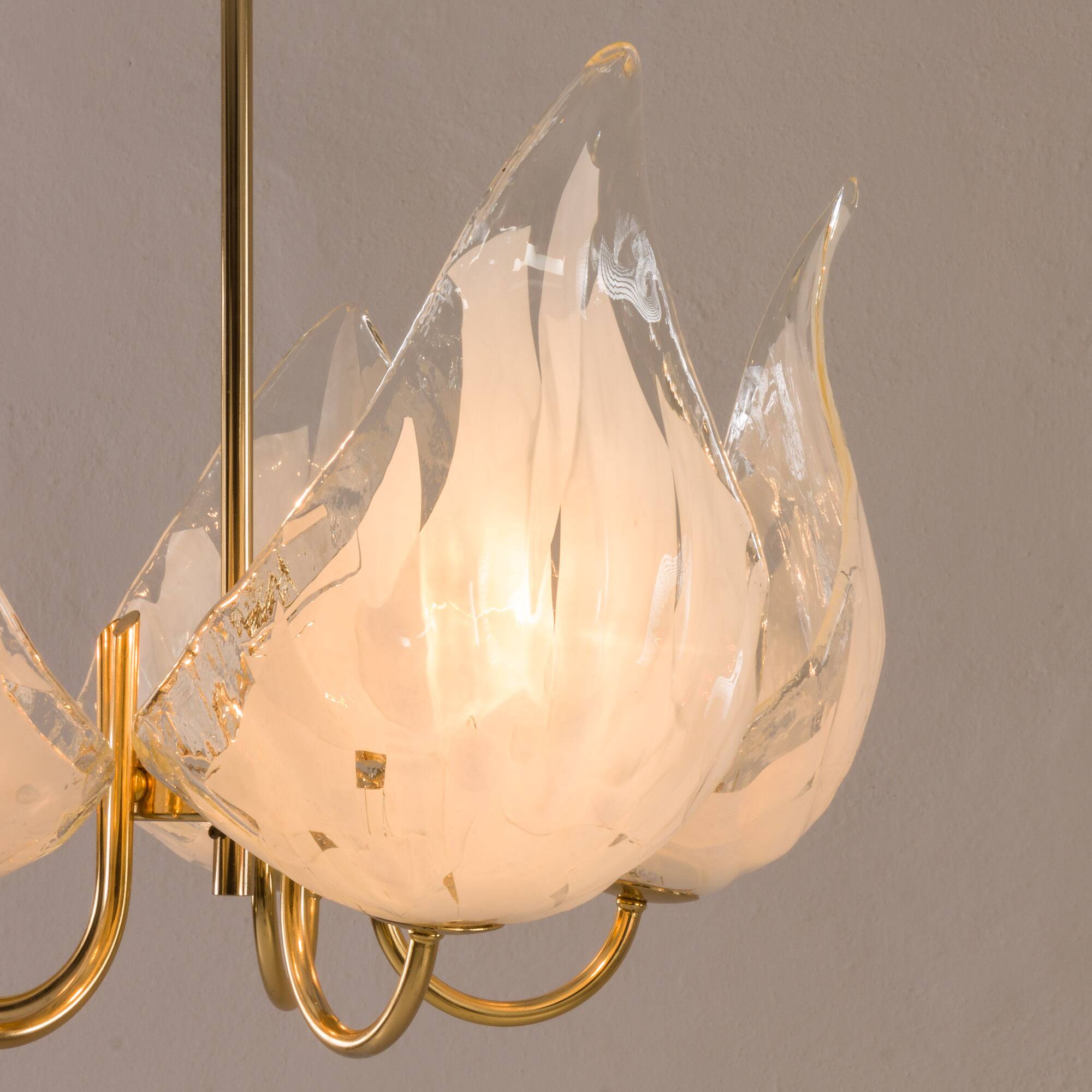 Murano glass chandelier by La Murina, Italy 1970s