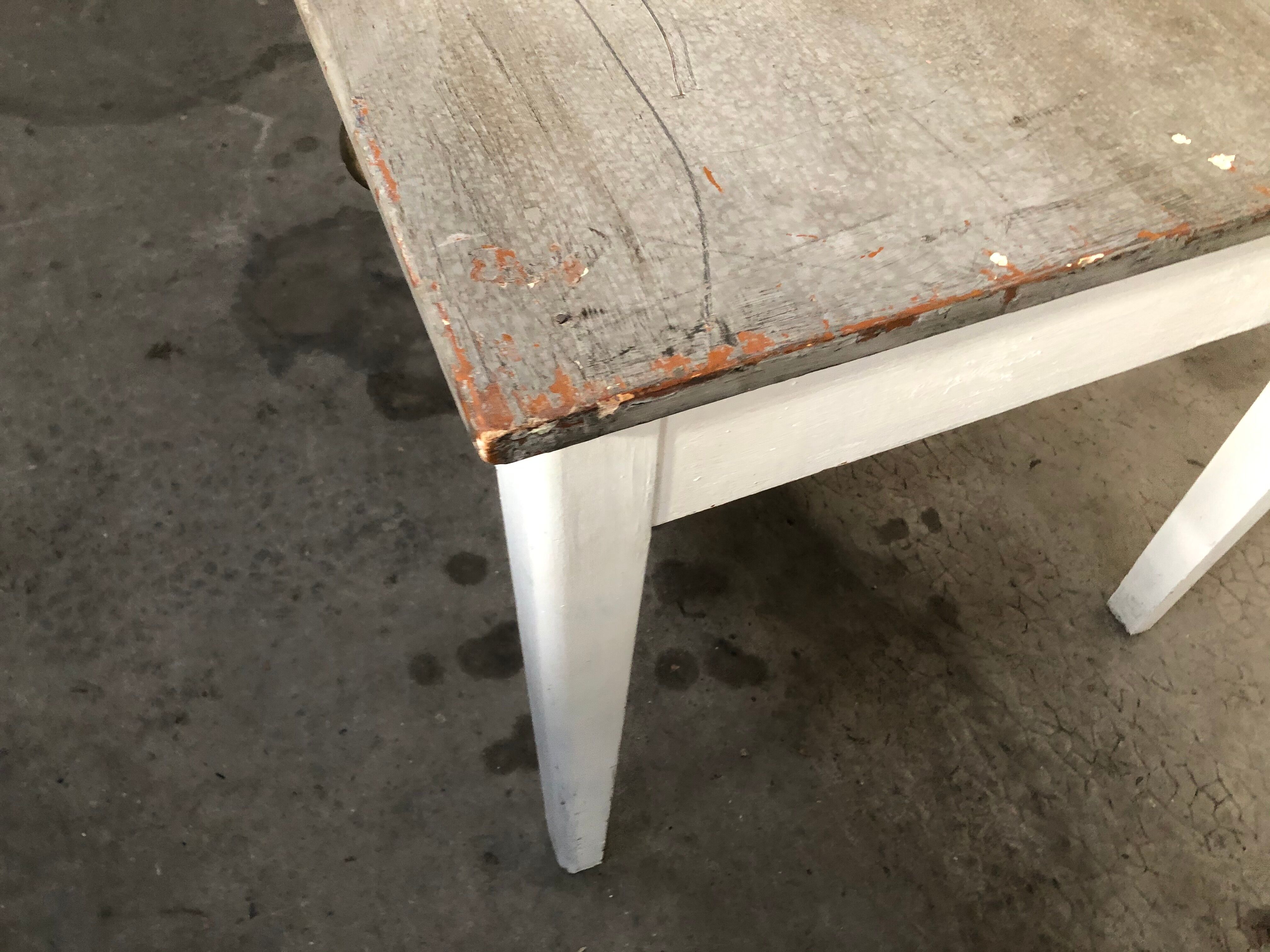 Vintage canteen table 50s/60s