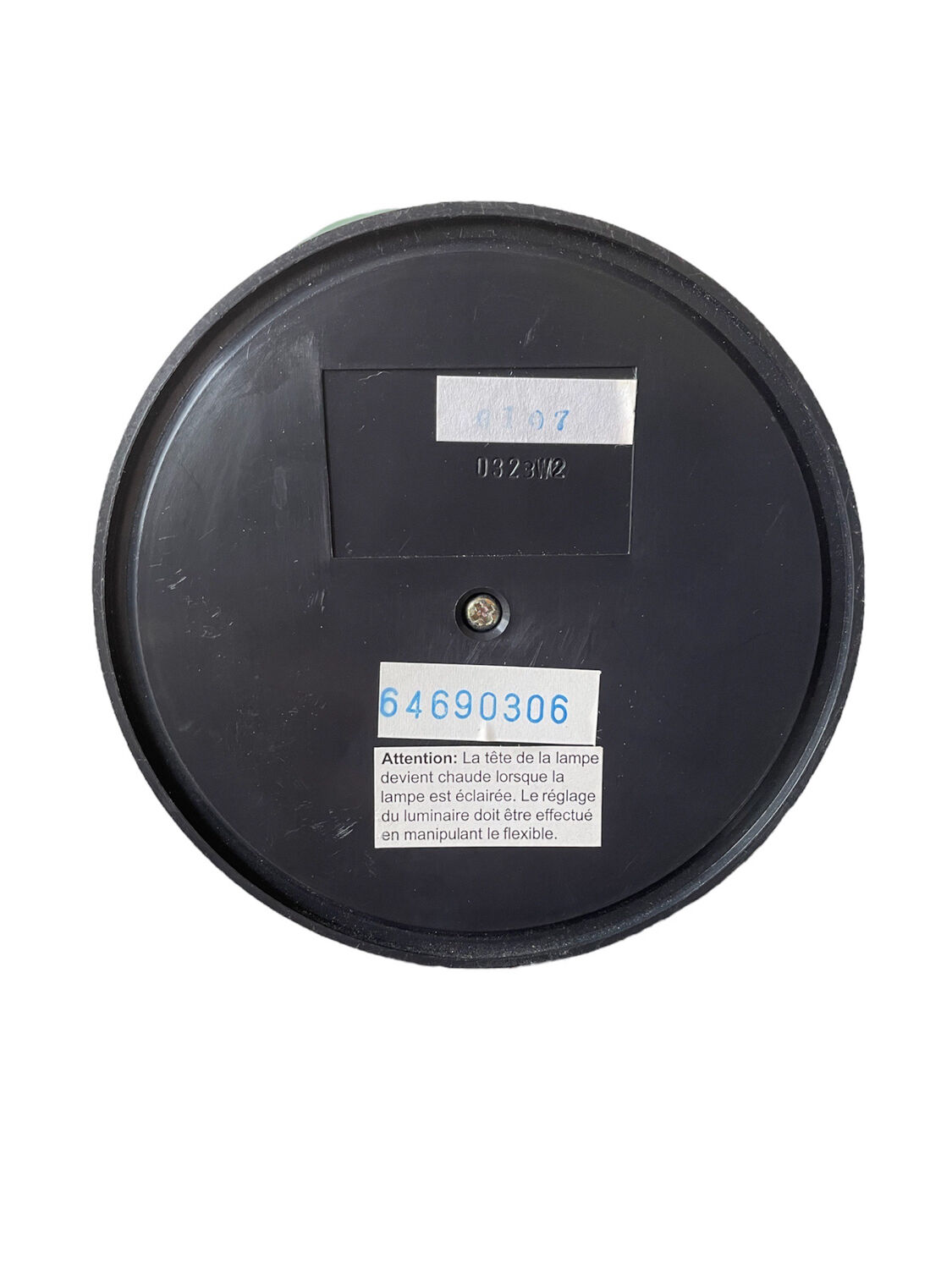 Vintage celadon color desk lamp 90s