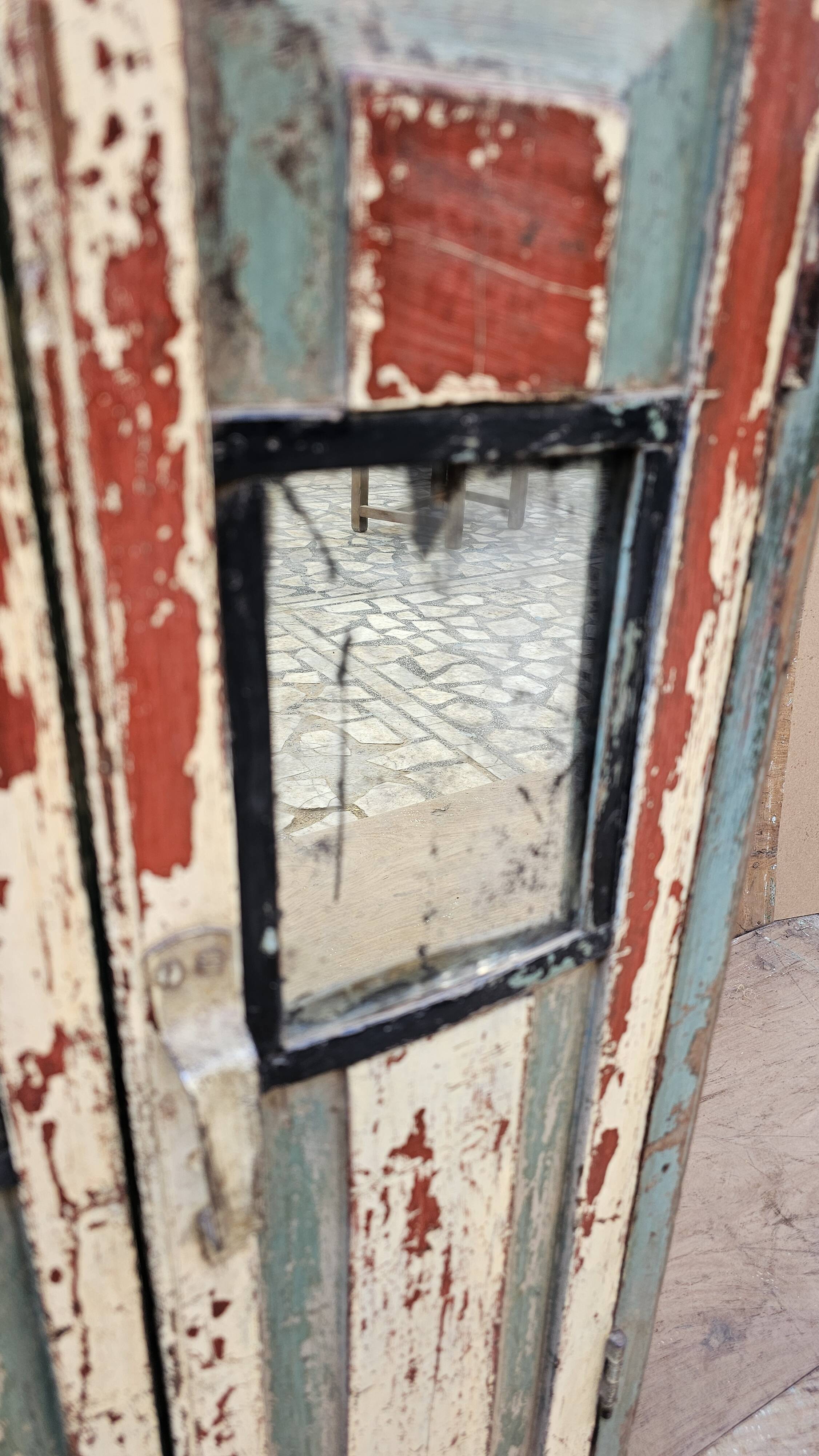 Old Burmese teak sideboard