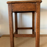 Antique oak stool
