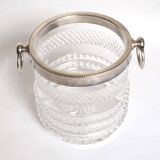Cut crystal champagne bucket/bottle