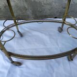 Golden rolling bar dessert