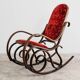 Fauteuil à bascule Thonet vintage design milieu du siècle