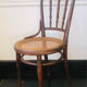 Pair of chairs signed Thonet