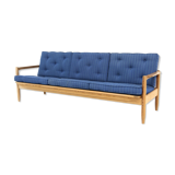 3-seater pine sofa, Sweden, 1970