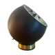 Copper ball lamp circa 1970