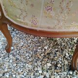 Paire de fauteuils anciens style louis xv