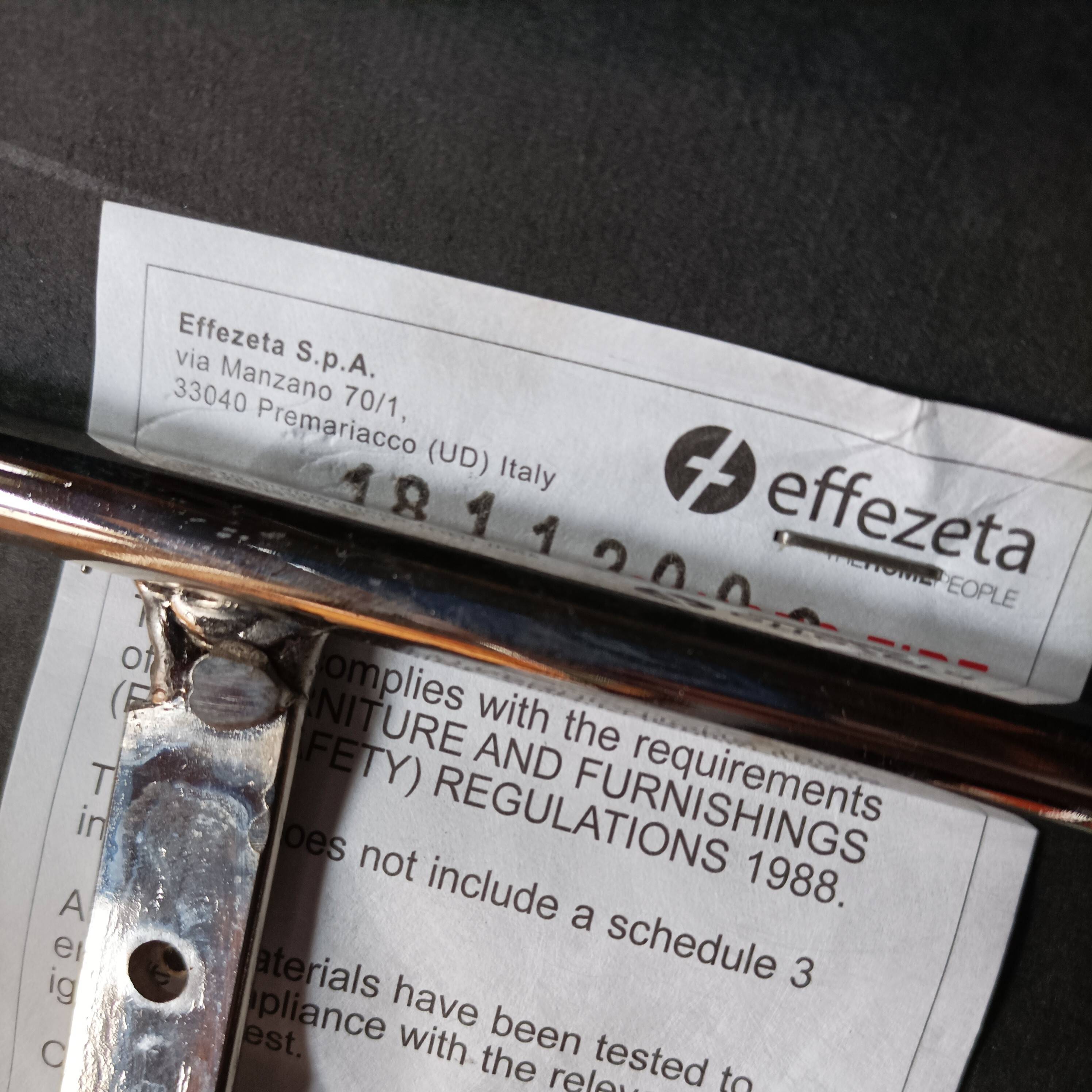 Italian chair by Effezeta, 70s