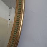 Empire style oval mirror