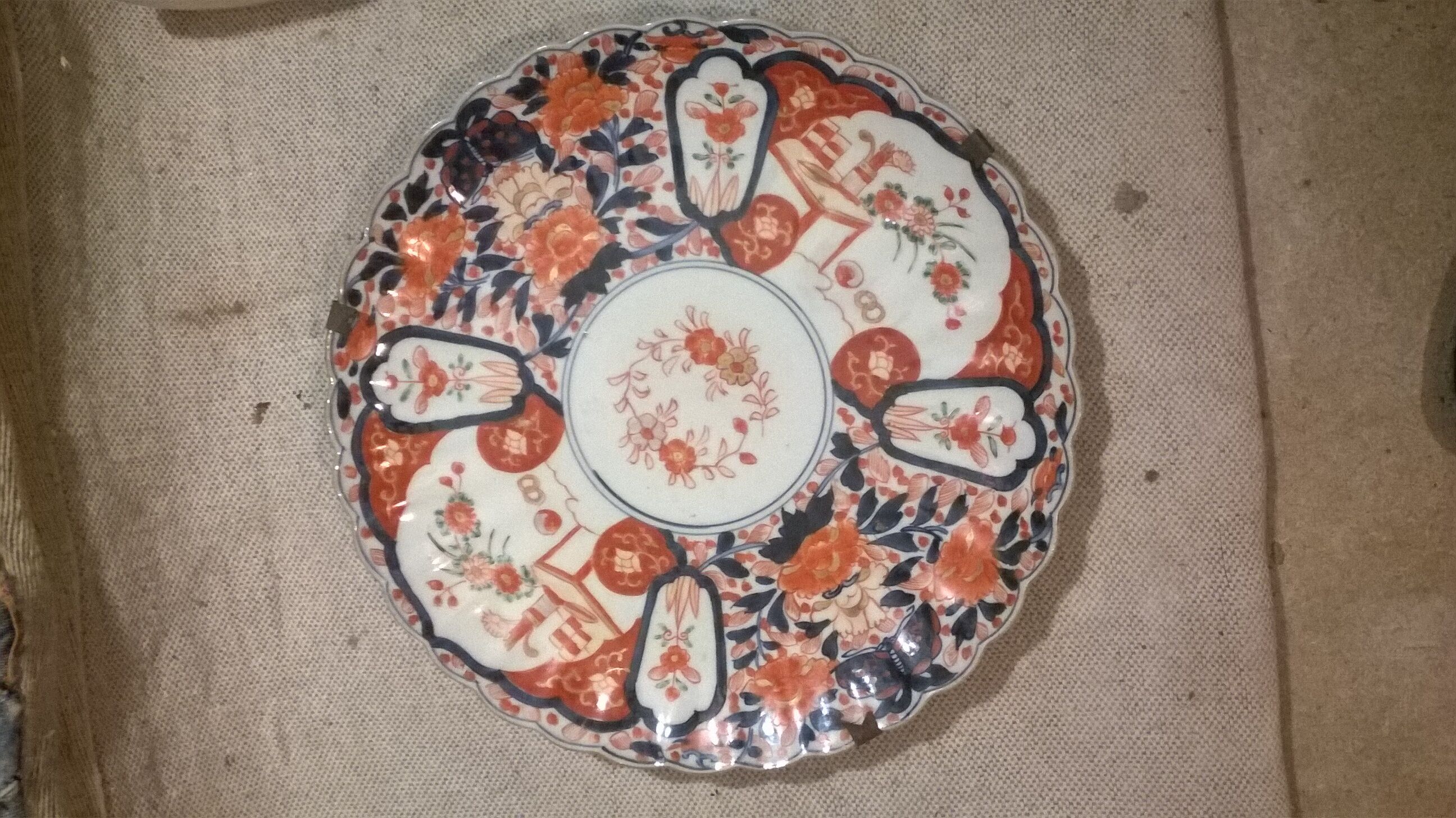 Imari porcelain dish