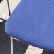 Set de 4 chaises stella chrome & tissu 1970s