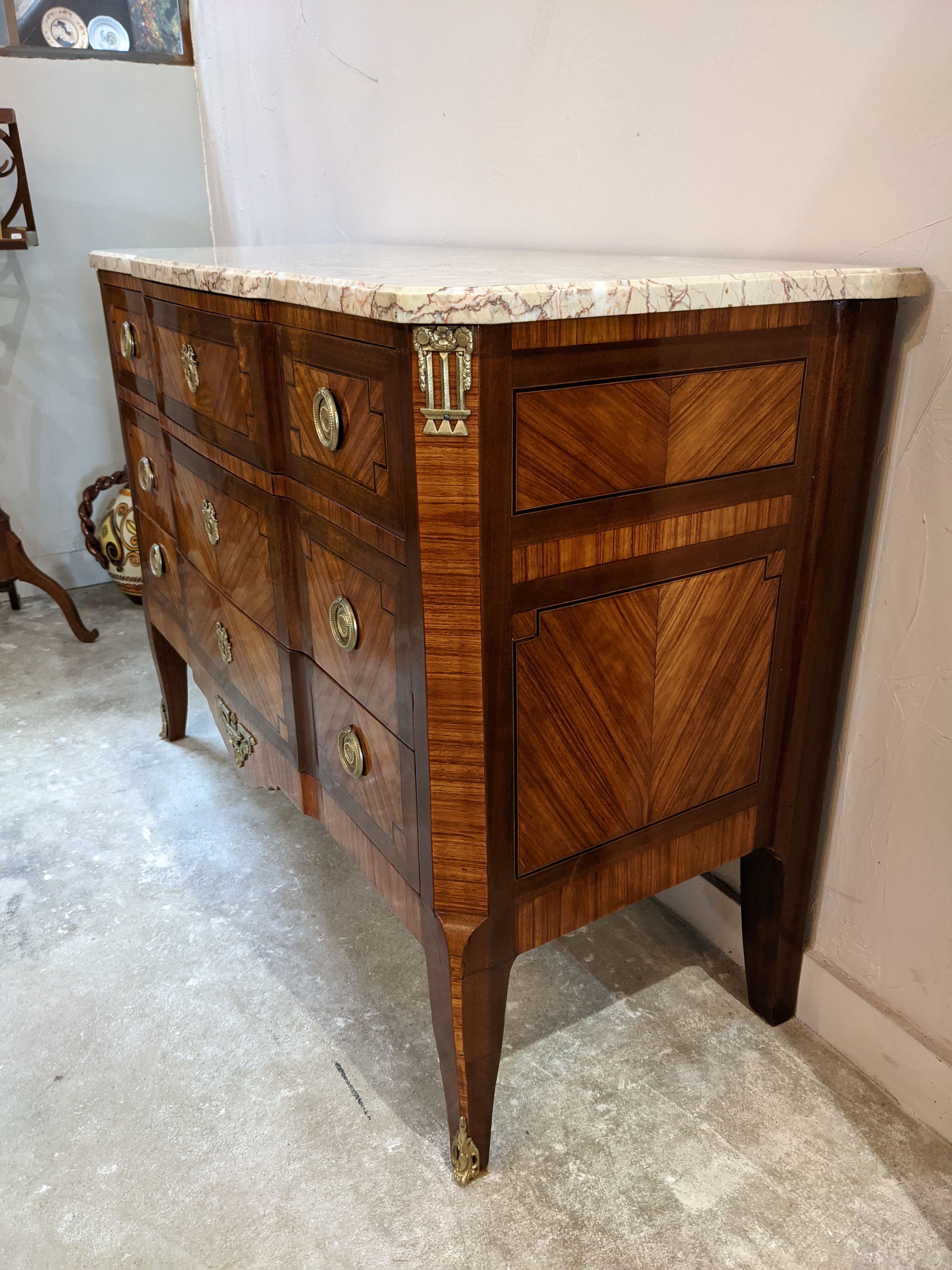 Commode transition XlXeme restaurée