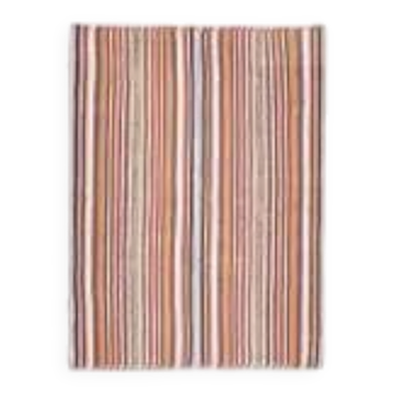 Tapis de zone vintage turc Oushak fait main en laine et coton orange 193x270 des années 1970