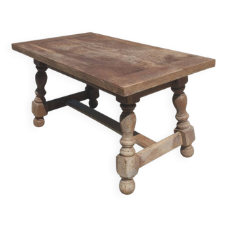 Vintage style wooden coffee table