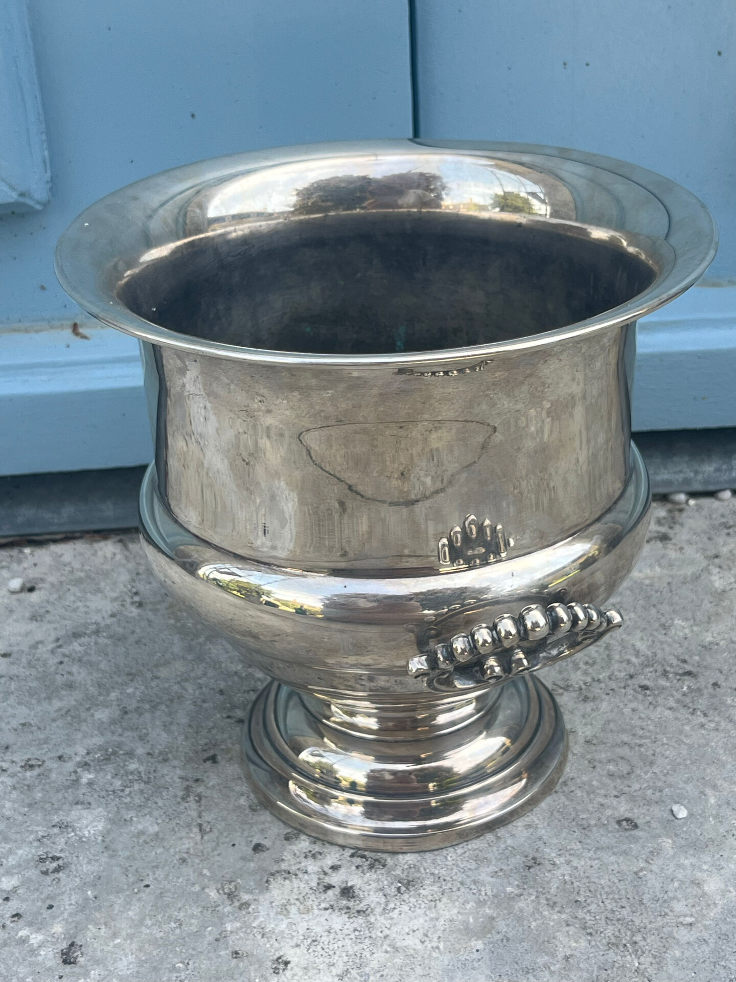 Silver Plated ice bucket medicis Bucket Made in England