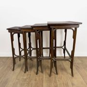 Nest tables Thonet No. 10 Art Nouveau 1900