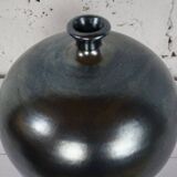 modernist enameled ball vase from the 60s