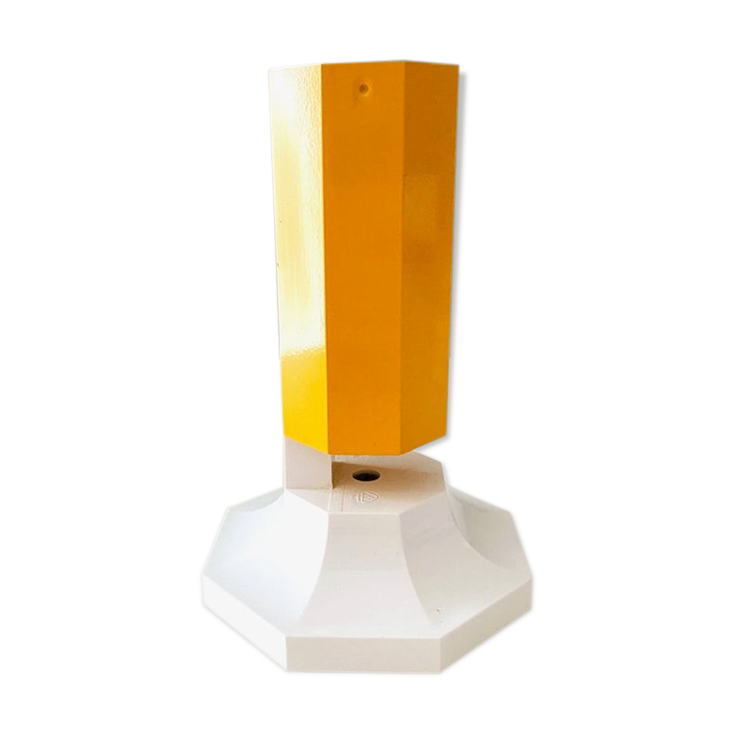 Yellow 1970s applique