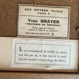 Printemps en Provence, art edition Guy Spitzer, no 3 of 250, signed by the artist, Yves Brayer