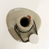 Trio of stoneware hot water bottles, three models