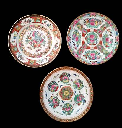 3 Cantonese plates