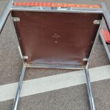 Set of 4 vintage chrome antique chairs