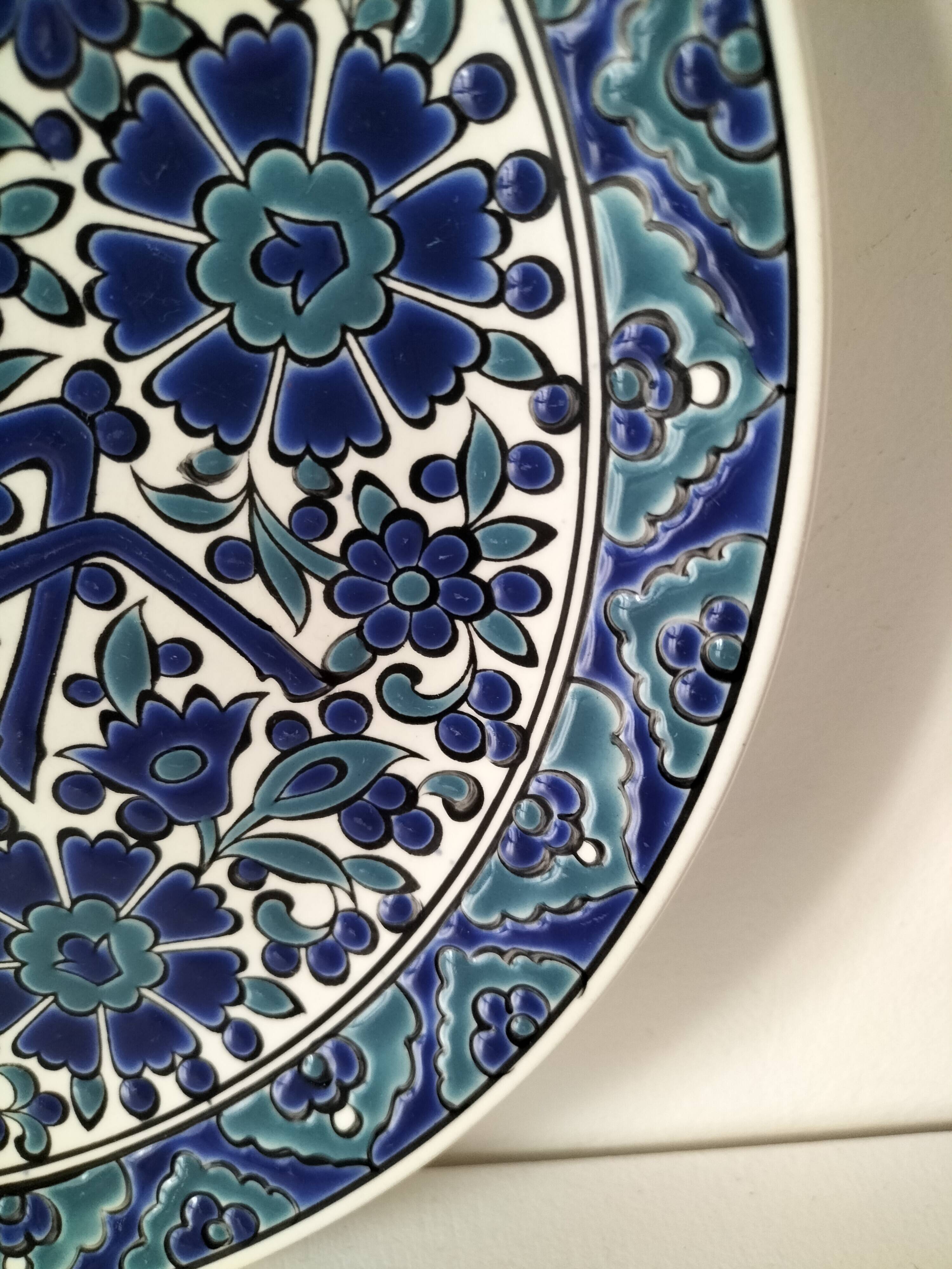 Rhodes hand painted plate