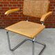 Fauteuil modèle Cesca B64 en chrome