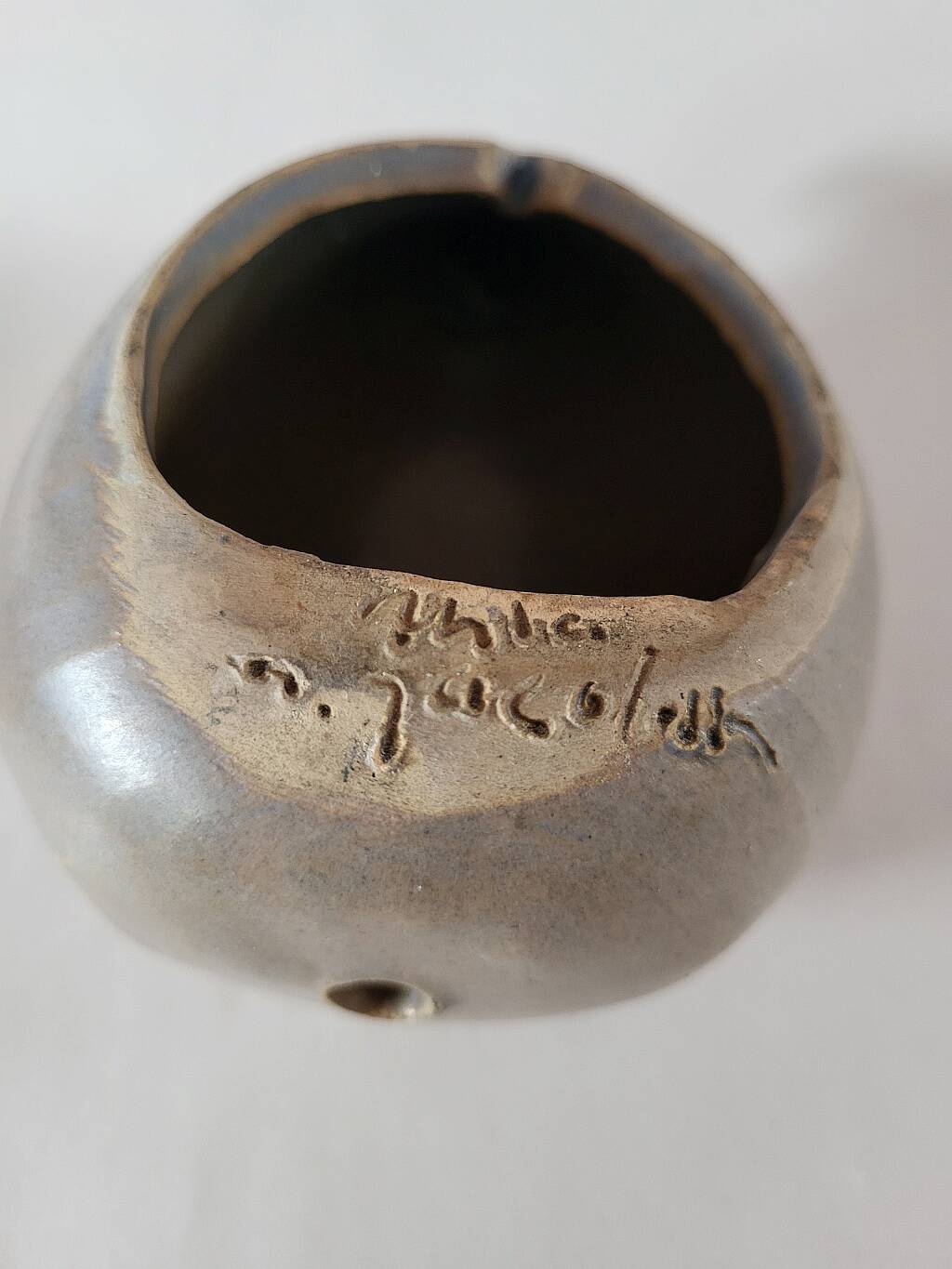 Scandinavian Studio Pottery Ceramic Mouse Signed